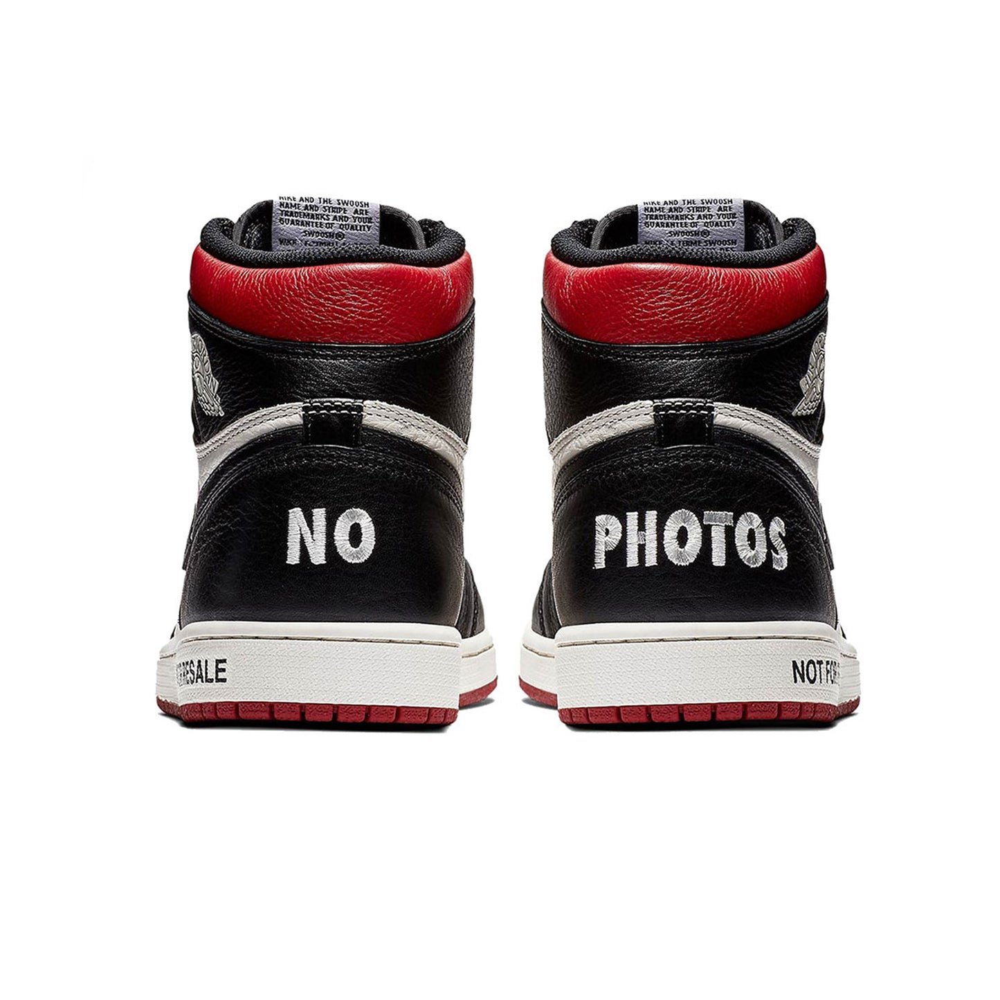 Jordan 1 Retro High Not for Resale Varsity Red