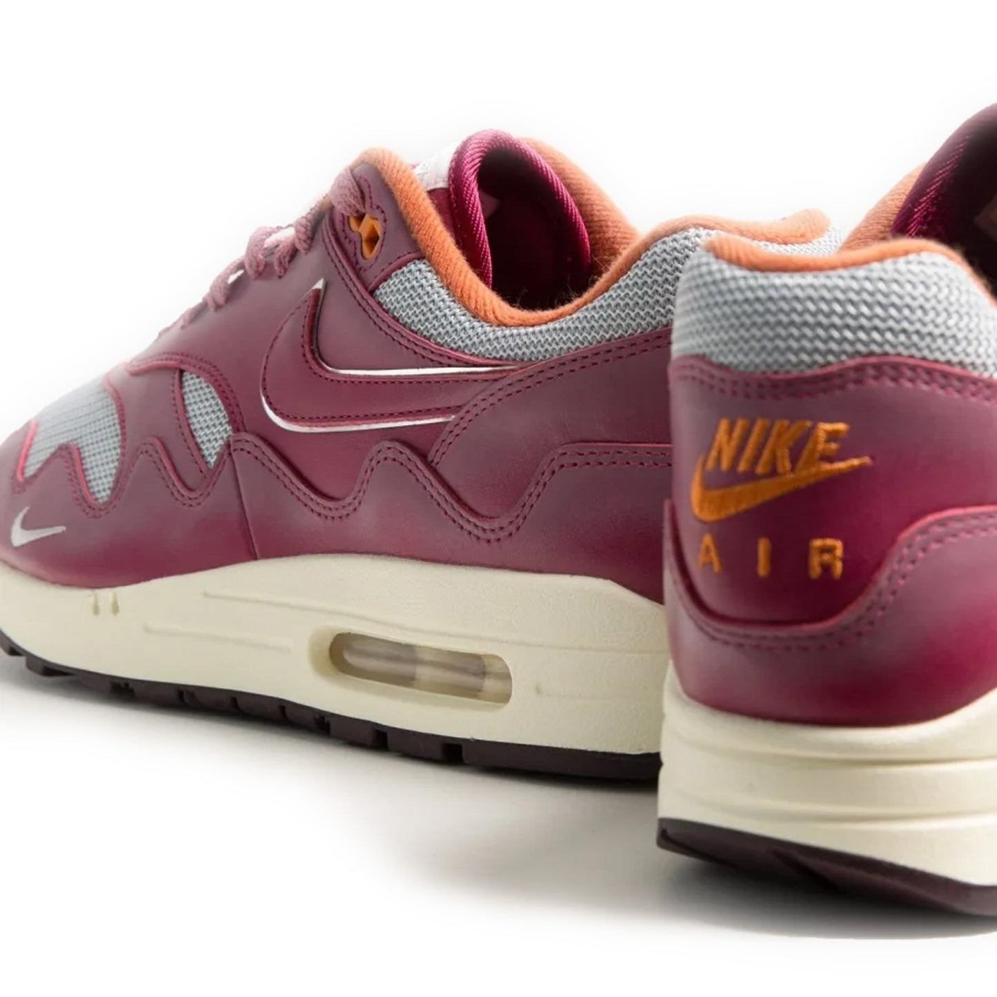 Nike Air Max 1 Patta Waves Rush Maroon (with Bracelet)