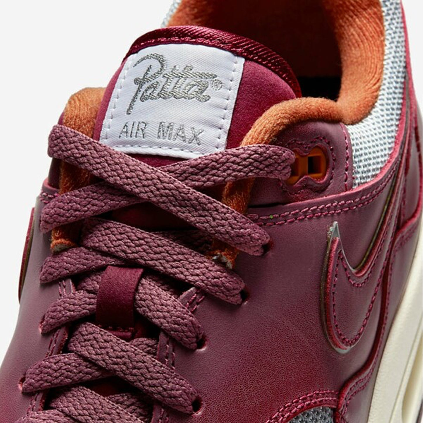 Nike Air Max 1 Patta Waves Rush Maroon (with Bracelet)