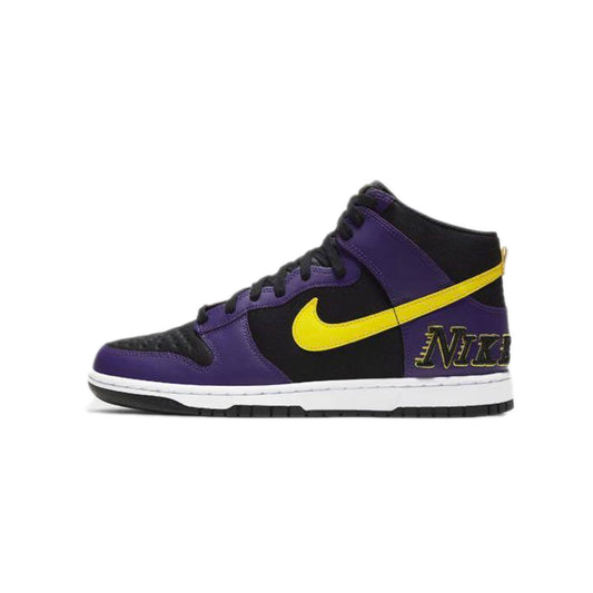 Nike Dunk High EMB Lakers