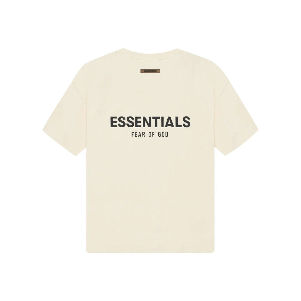 Fear of God Essentials Back Logo Tee Cream (SS21)