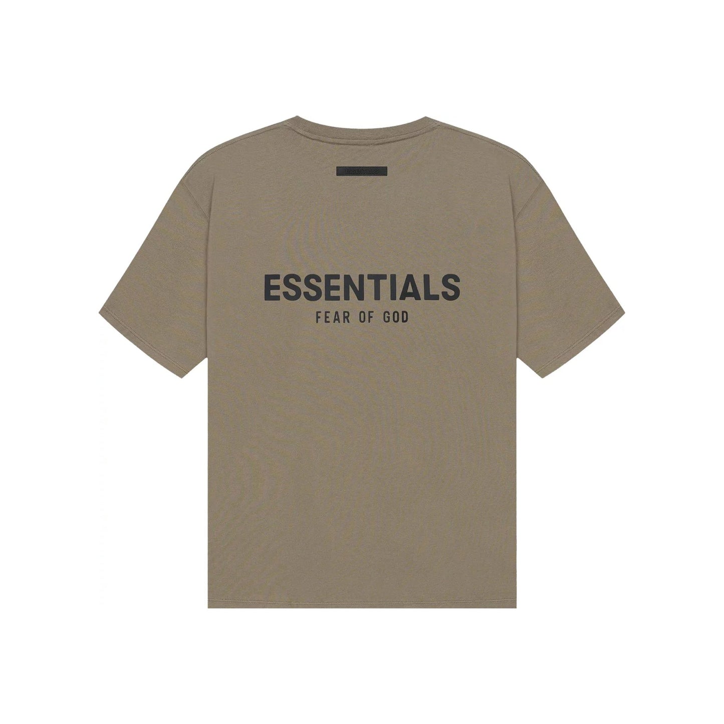 Fear of God Essentials Back Logo Tee Taupe (SS21)