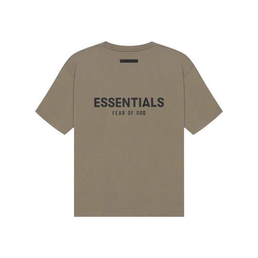 Fear of God Essentials Back Logo Tee Taupe (SS21)