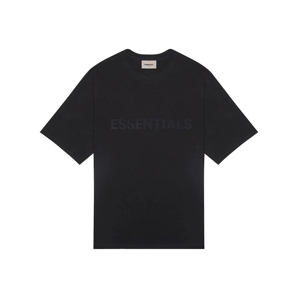 Fear of God Essentials Front Logo Tee Black (SS20)