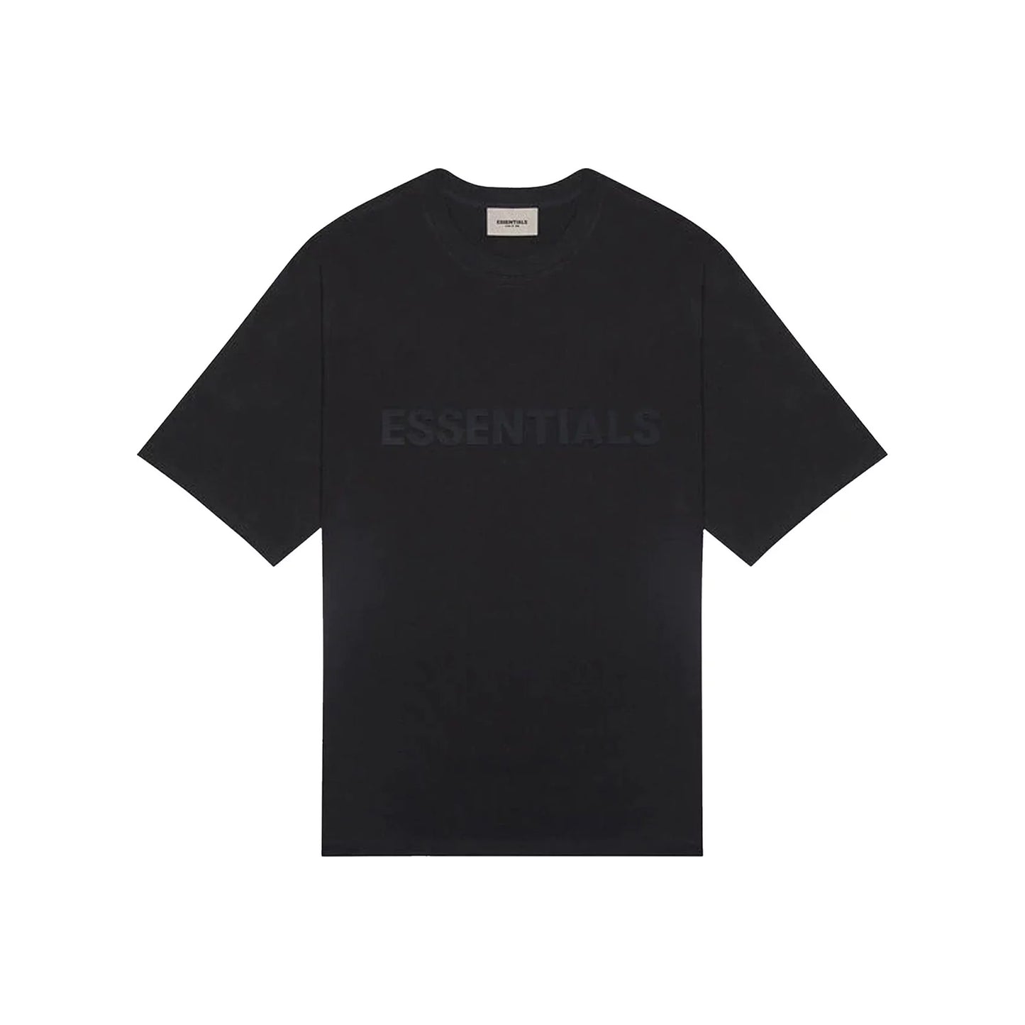 Fear of God Essentials Front Logo Tee Black (SS20)