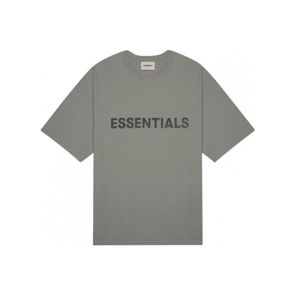 Fear of God Essentials Front Logo Tee Charcoal (SS20)