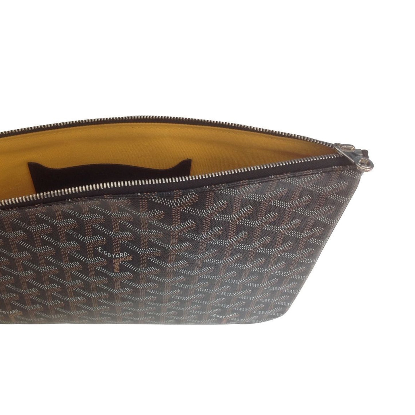 GOYARD Senat MGM Pouch Black/Natural