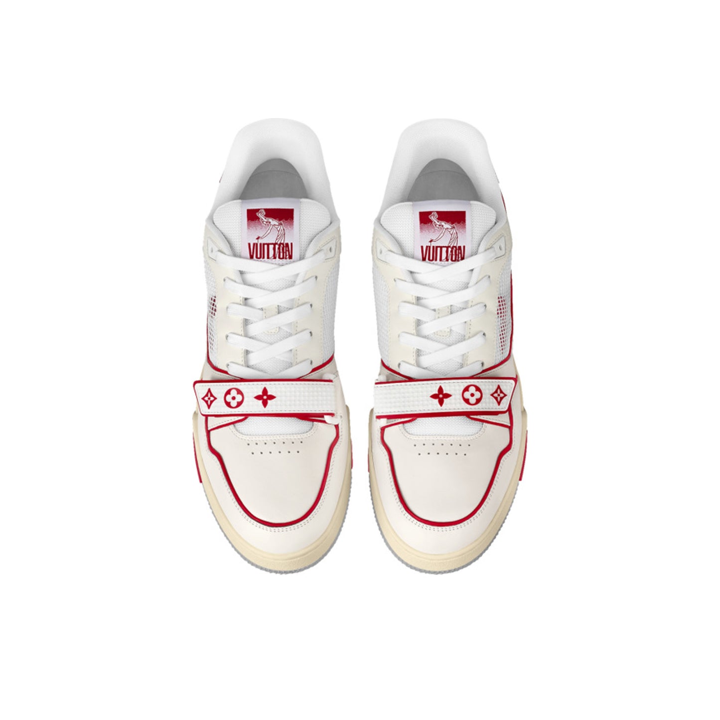 LOUIS VUITTON Trainer Red Mesh