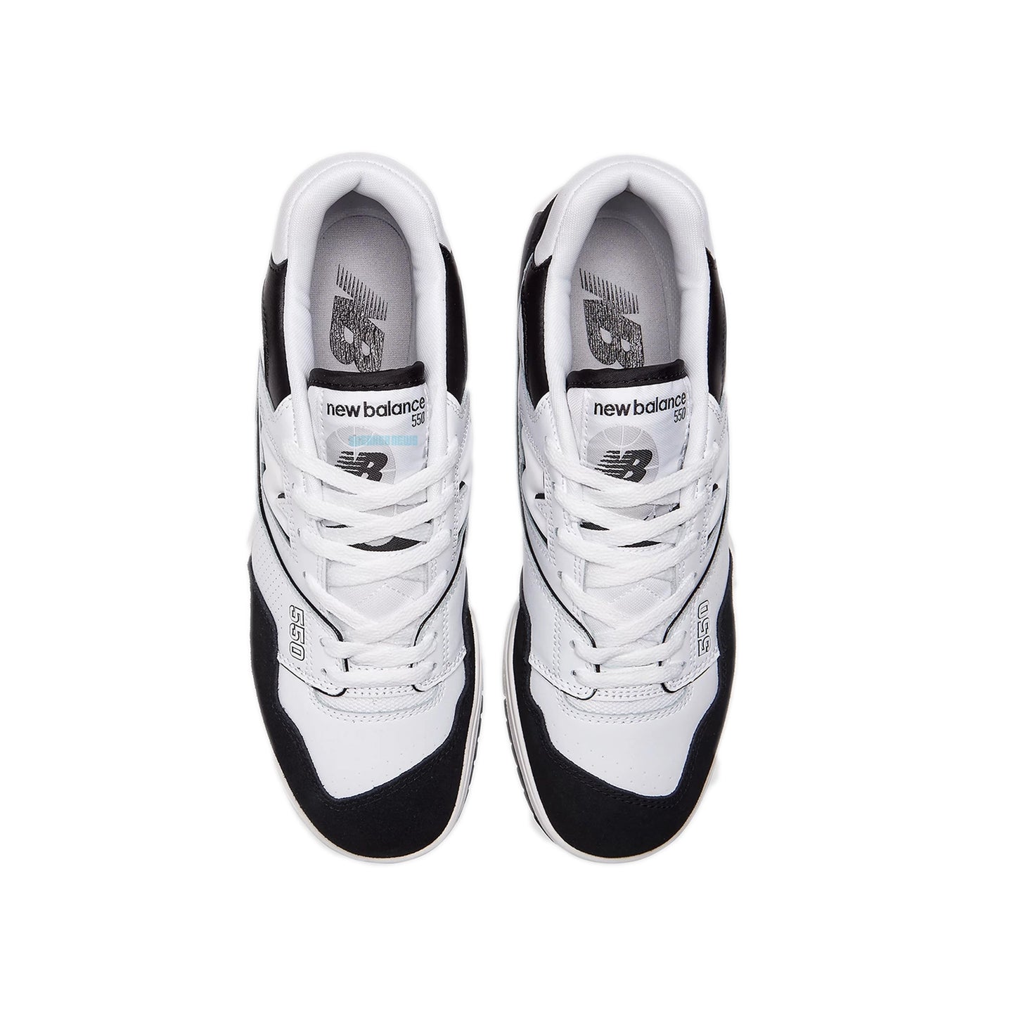 New Balance 550 White Black Rain Cloud