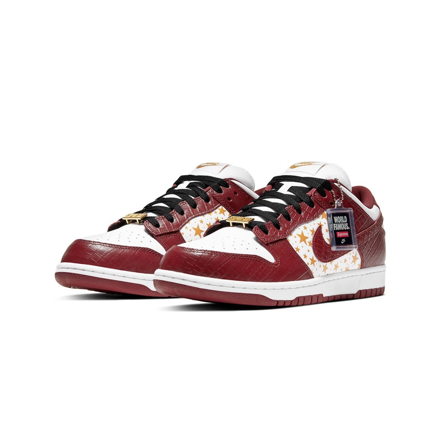 Nike SB Dunk Low Supreme Stars Barkroot Brown