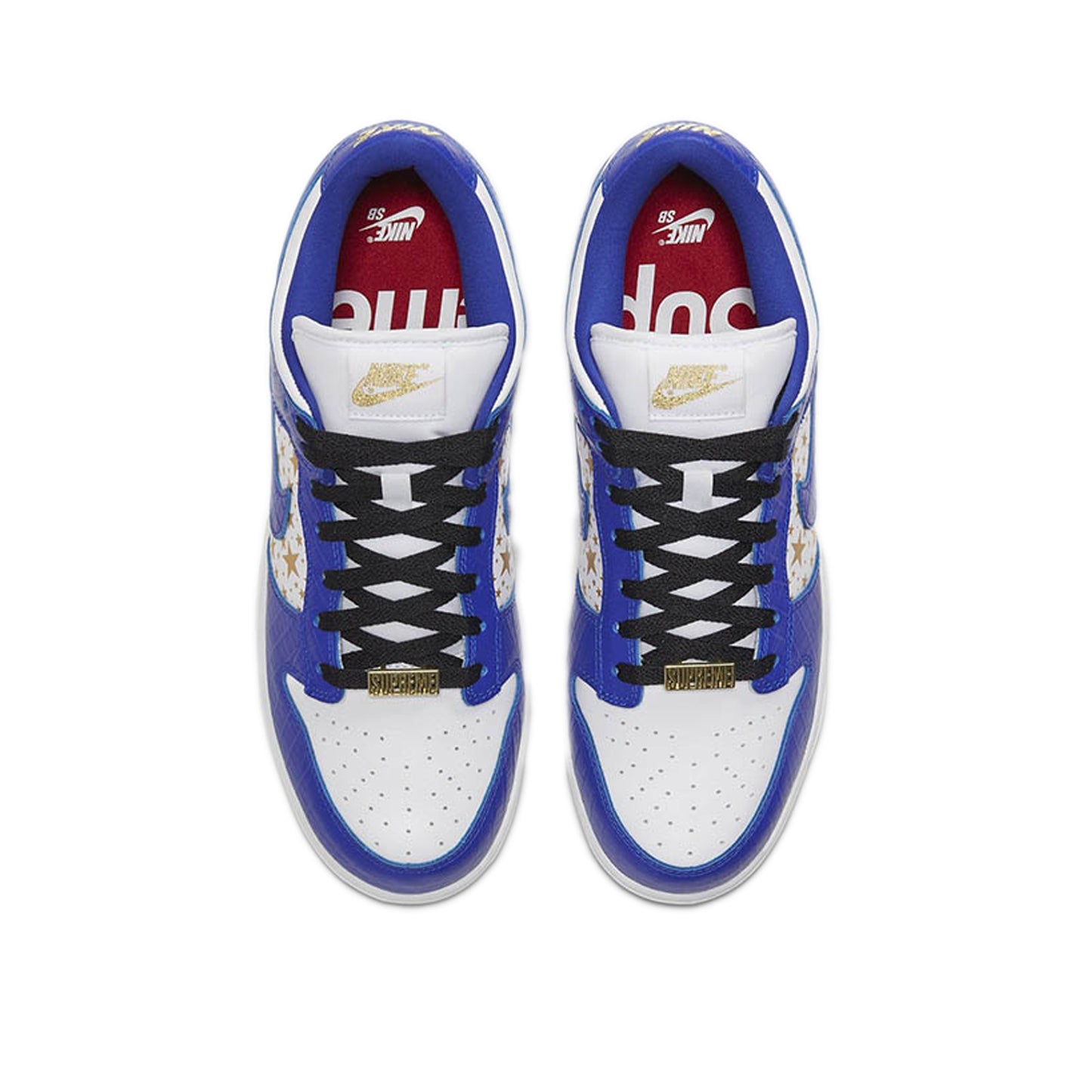 Nike SB Dunk Low Supreme Stars Hyper Royal