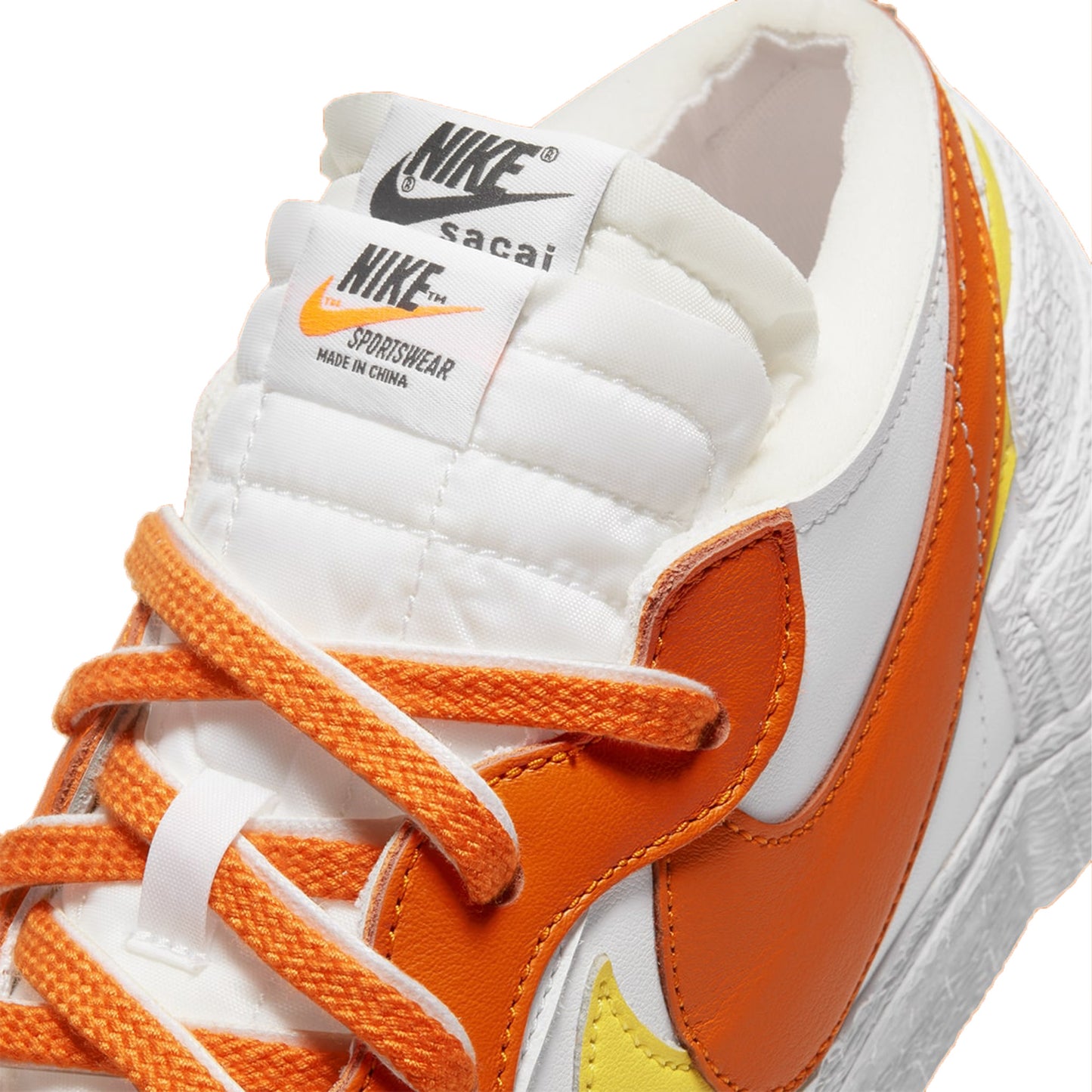 Nike Blazer Low sacai White Magma Orange