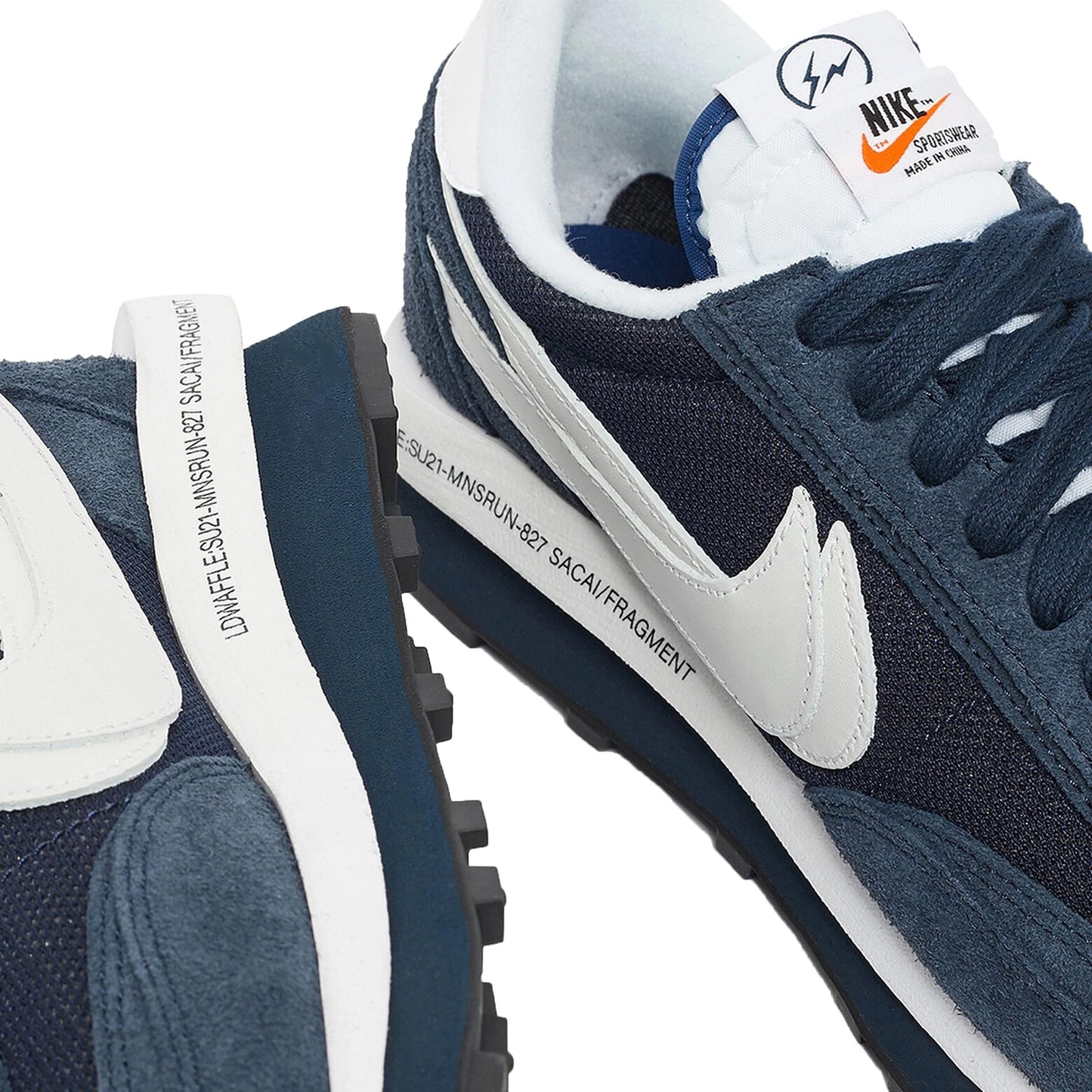 Nike LD Waffle SF sacai Fragment Blue Void