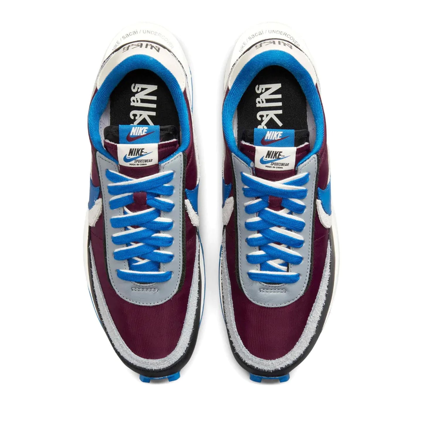 Nike LD Waffle sacai Undercover Night Maroon Team Royal