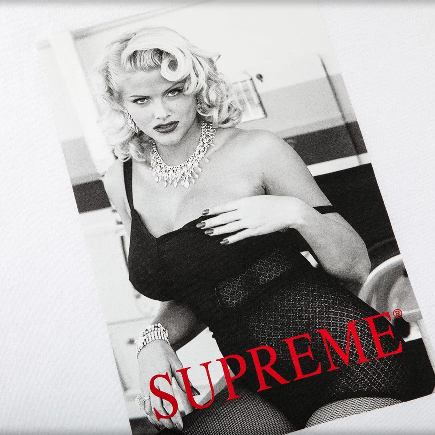 Supreme Anna Nicole Smith Tee White (SS21)