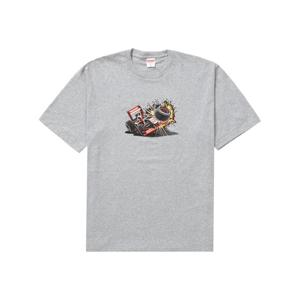 Supreme Crash Tee Heather Grey (FW21)