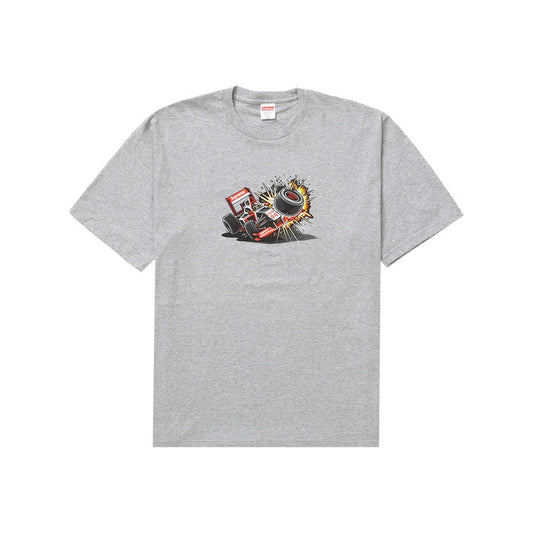 Supreme Crash Tee Heather Grey (FW21)