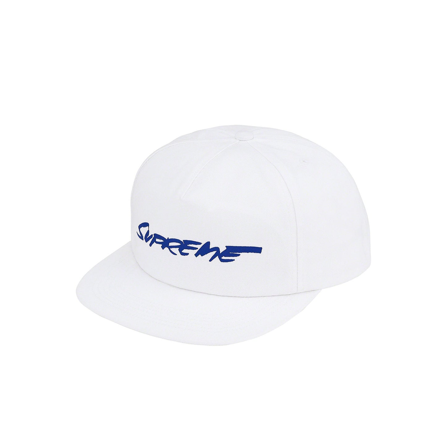 Supreme Futura Logo 5-Panel Cap White (FW20)