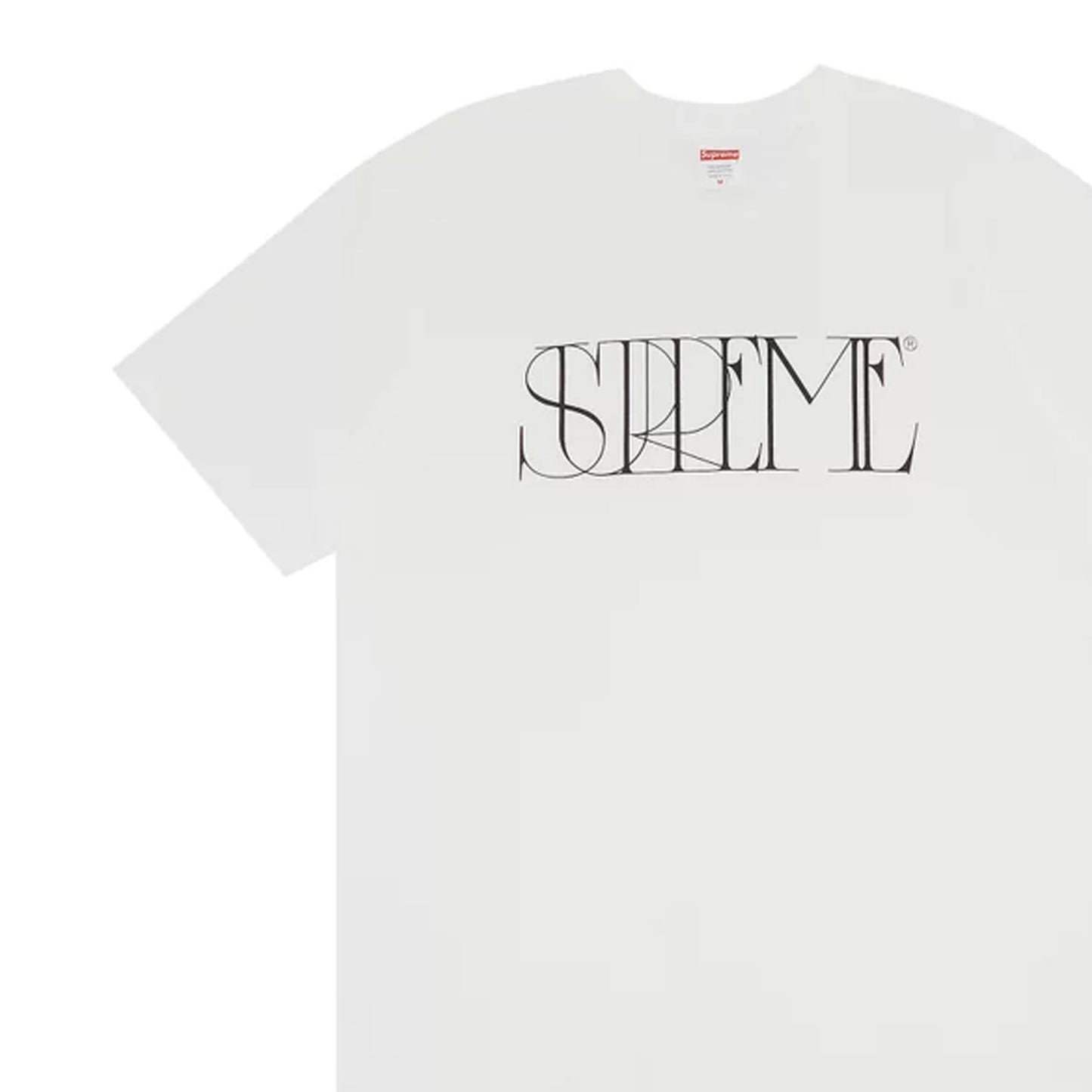 Supreme Trademark Tee White (FW22)