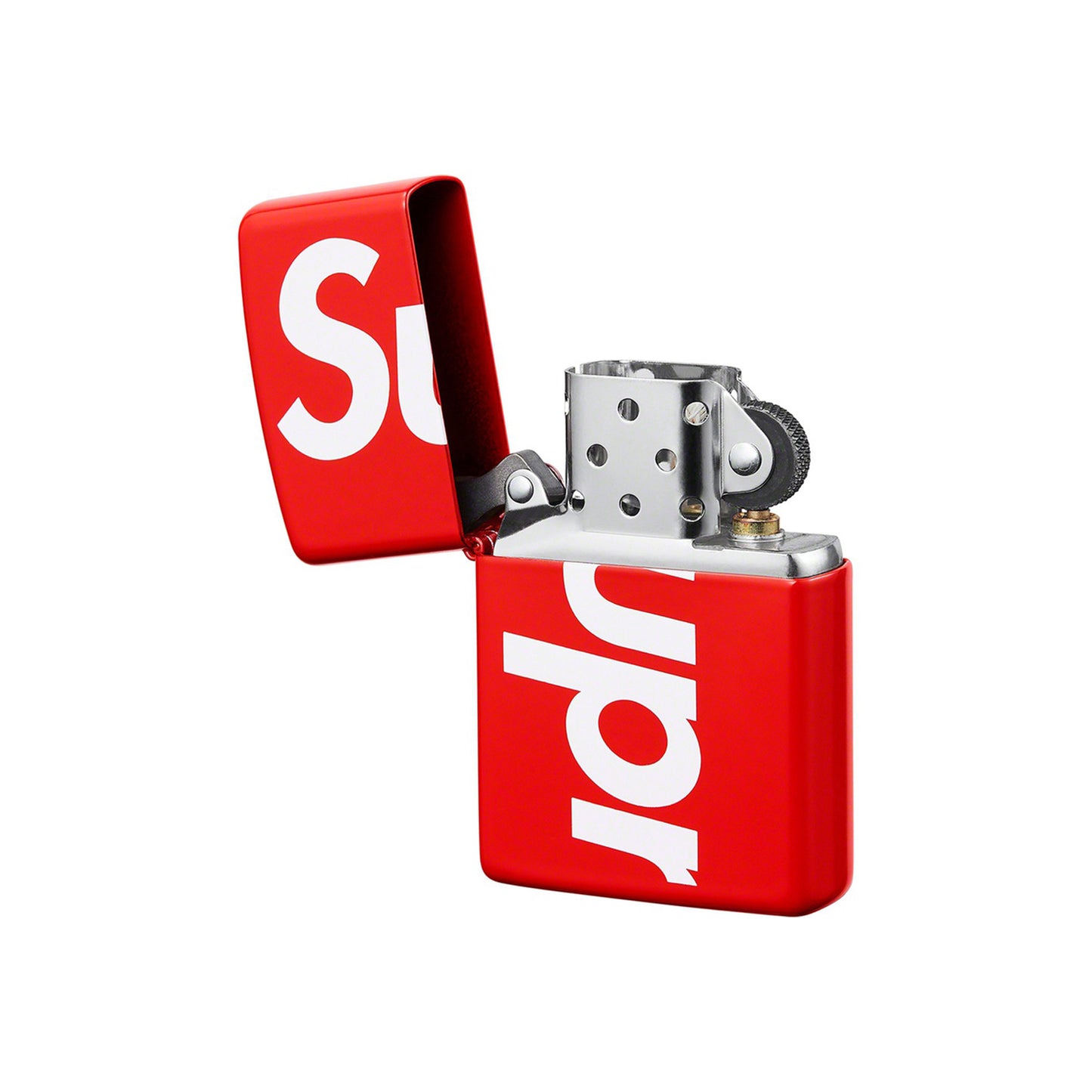 Supreme Logo Zippo Red (SS21)