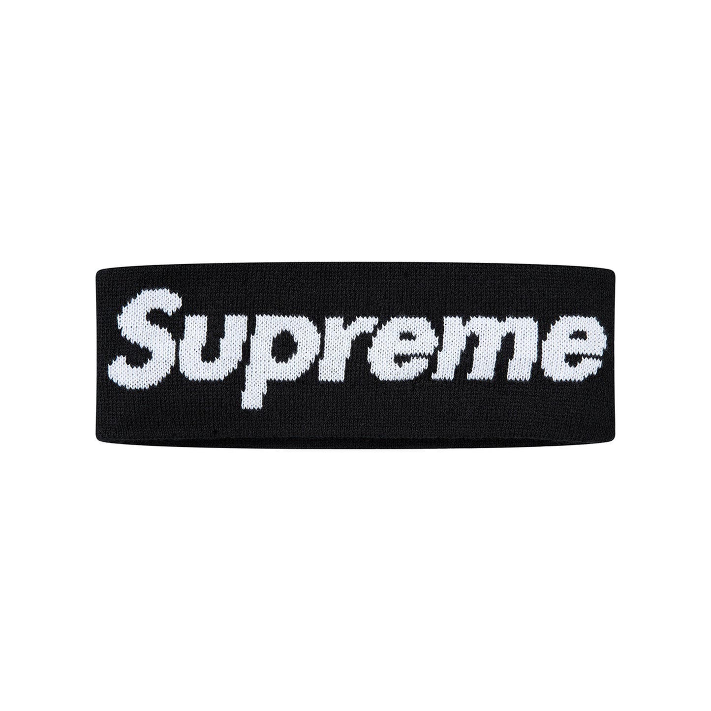 Supreme New Era Big Logo Headband Black (FW18)