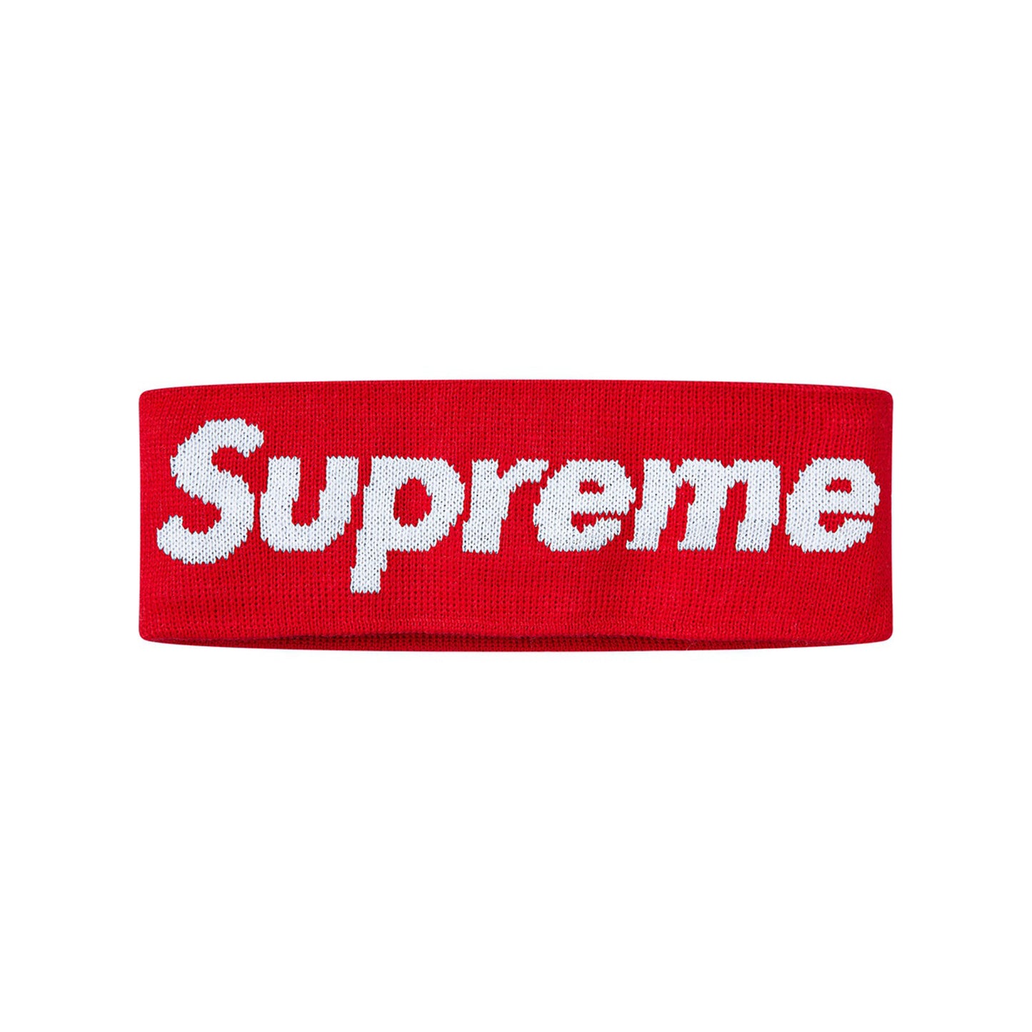 Supreme New Era Big Logo Headband Red (FW18)