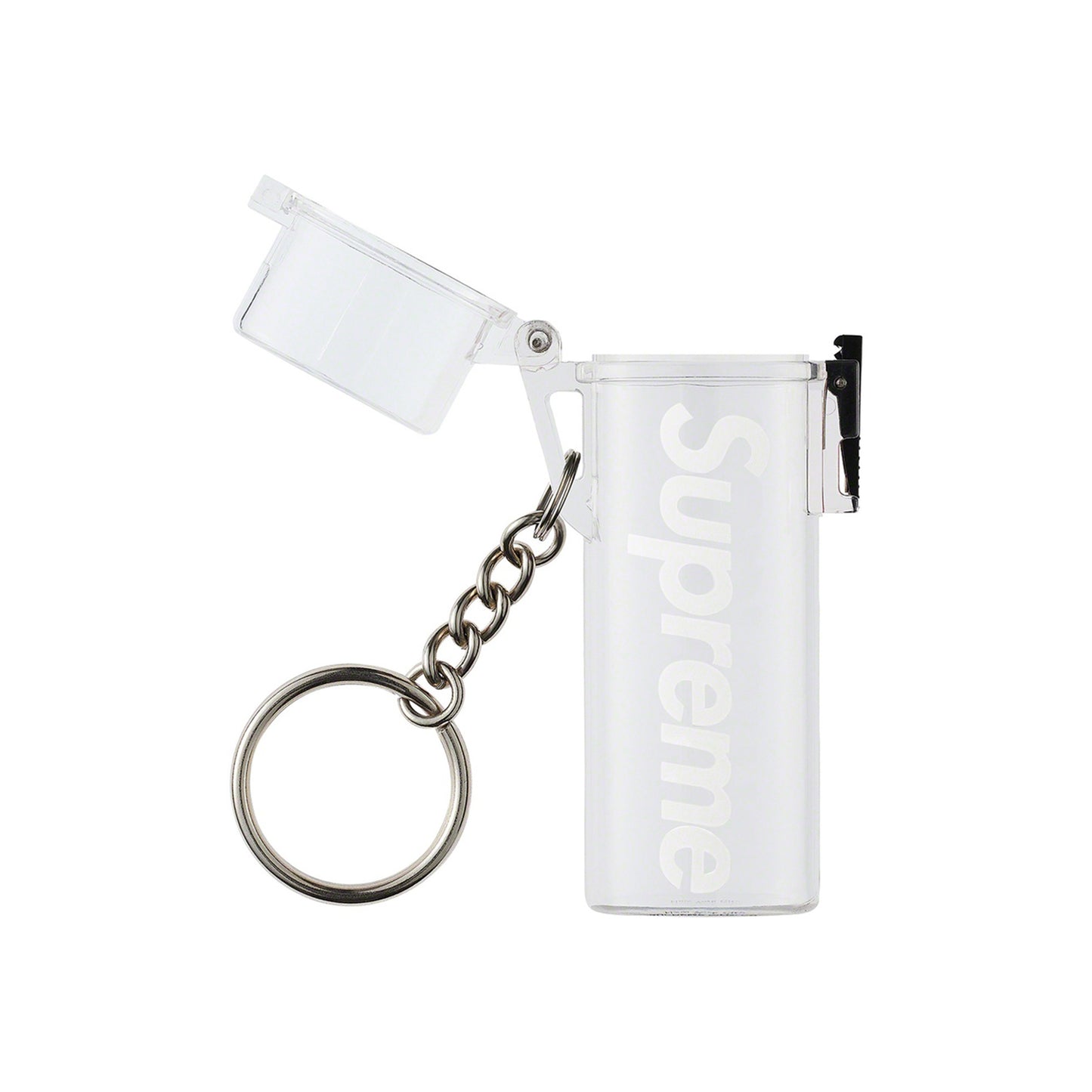 Supreme Waterproof Lighter Case Keychain Clear (SS20)