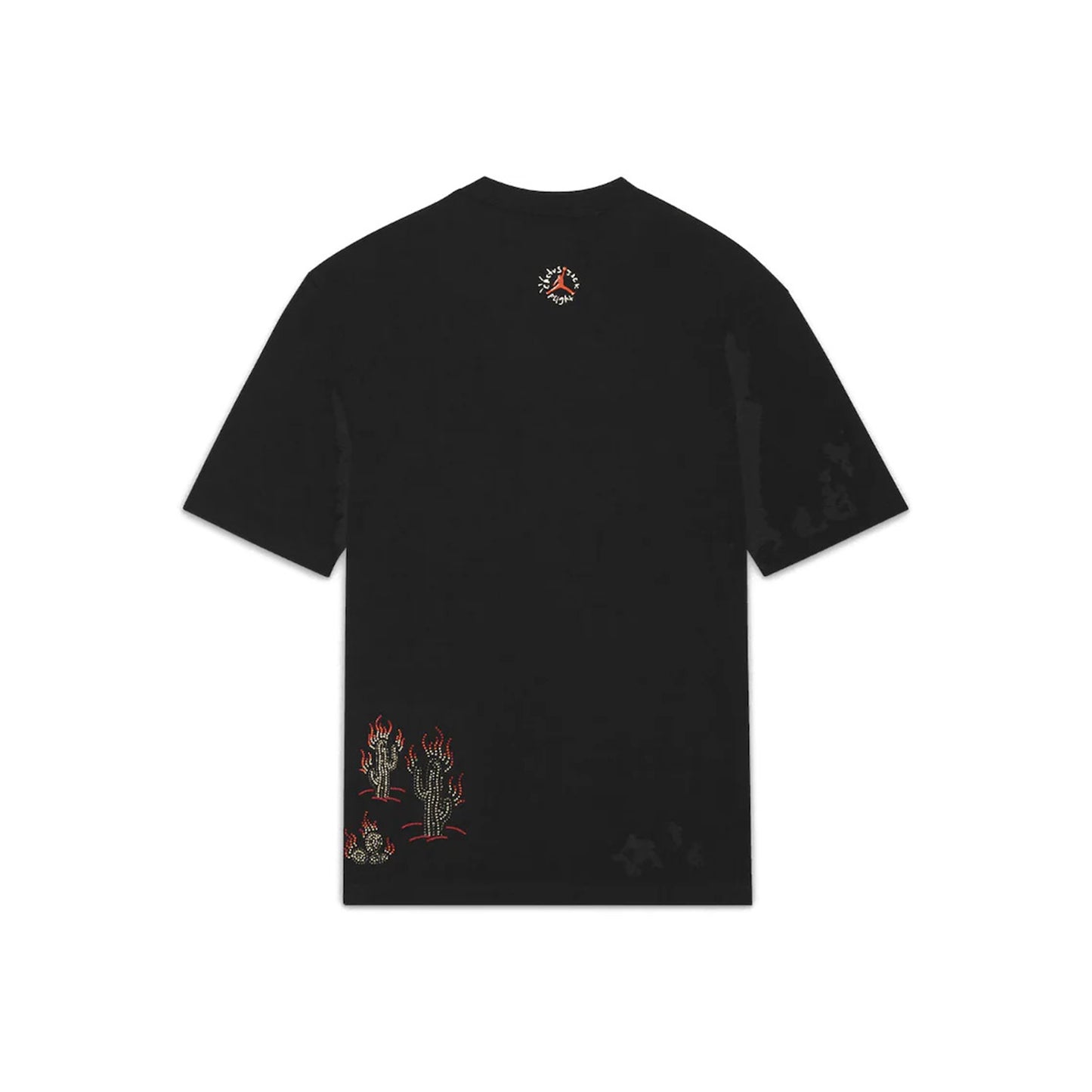 Jordan x Travis Scott Cactus Jack Flight Graphic Tee Black