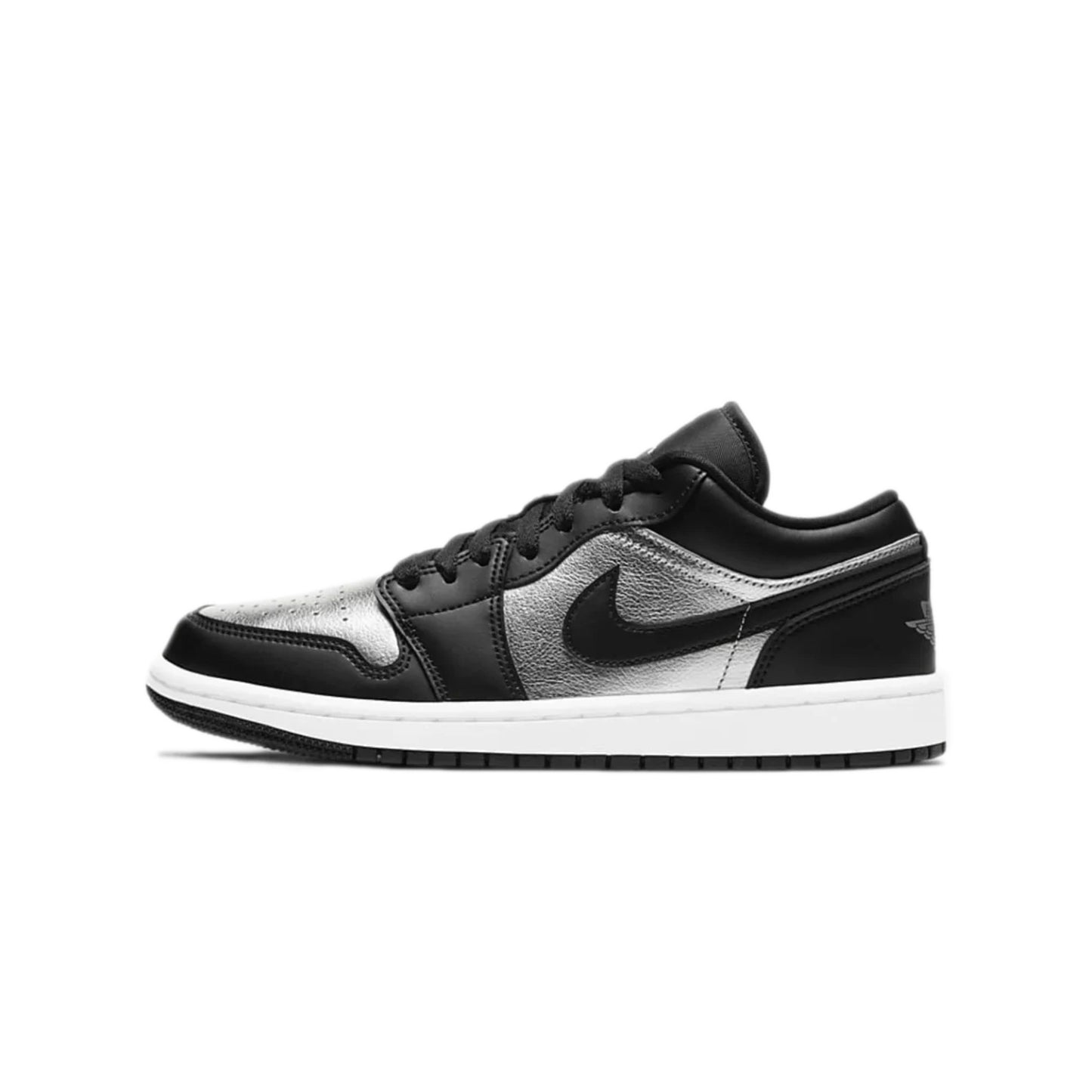 Jordan 1 Low SE Black Metallic Silver (W)