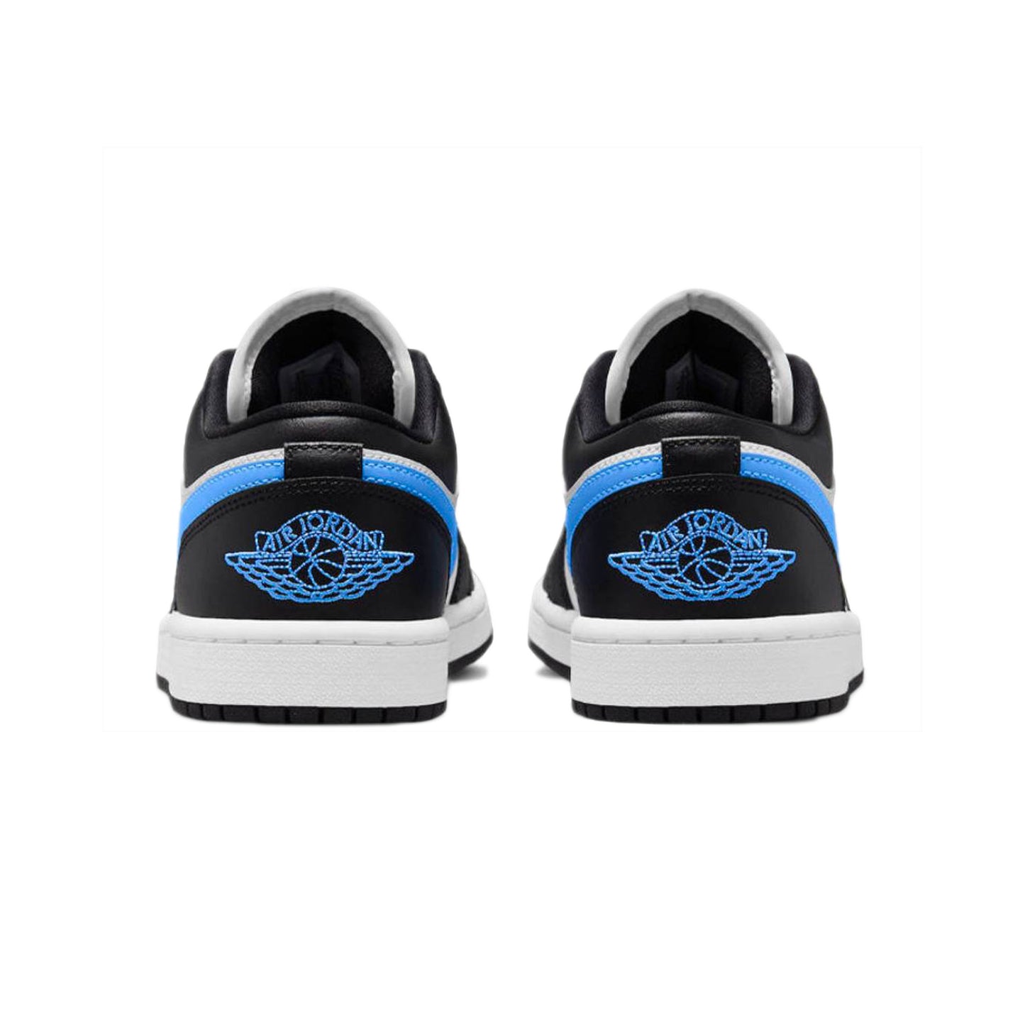 Jordan 1 Low Black University Blue White (W)