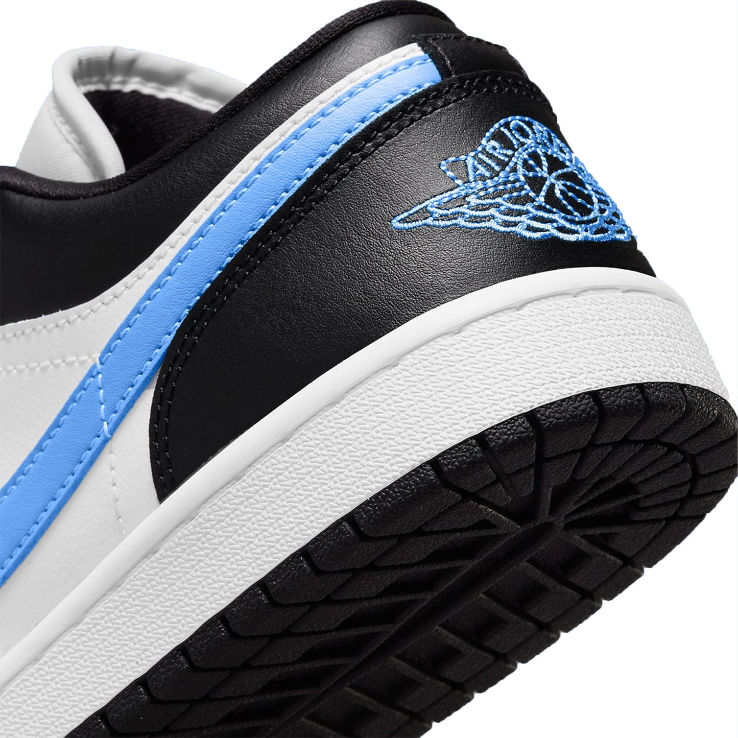 Jordan 1 Low Black University Blue White (W)
