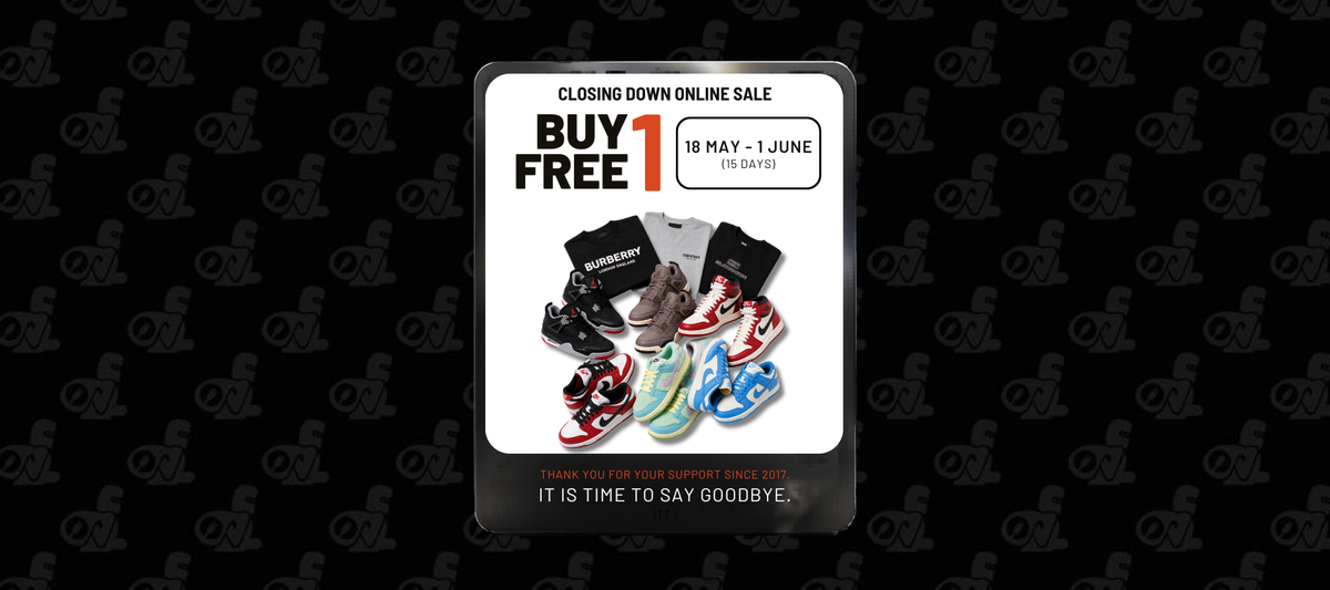 Buy 1 Free 1🔥 (18 May - 1 June)