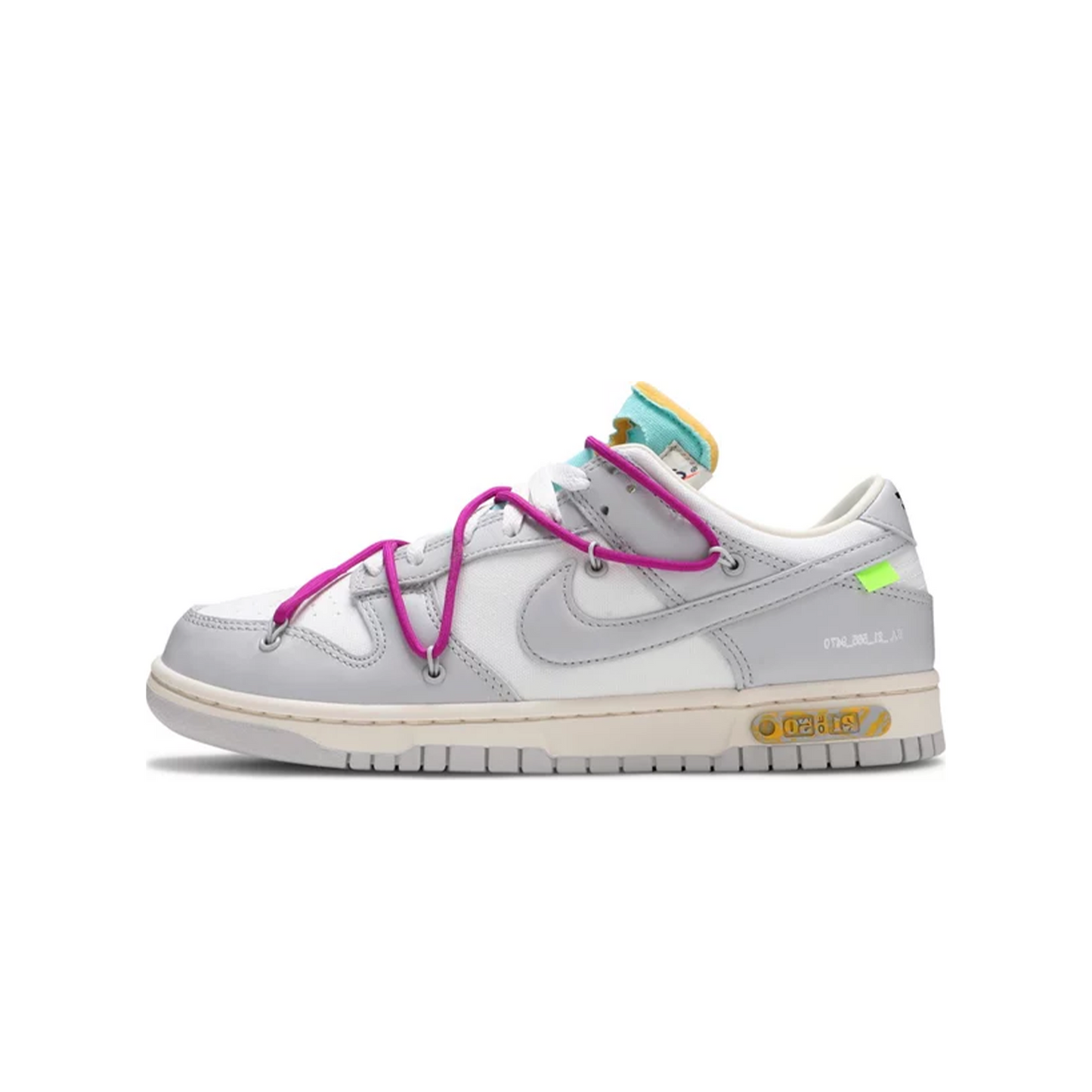 【28cm】NIKE DUNK LOW x OFF-WHITE LOT 21