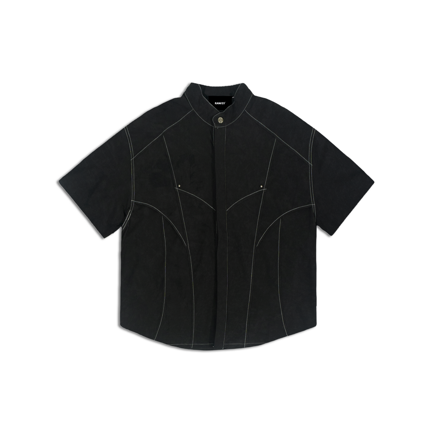 RAW/21 Veritex Crew Neck Shirt Grey (SS26)