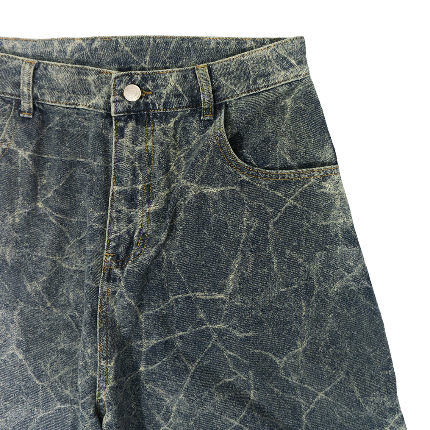 RAW/21 Metaline Ballon Wide Jeans Blue (SS26)