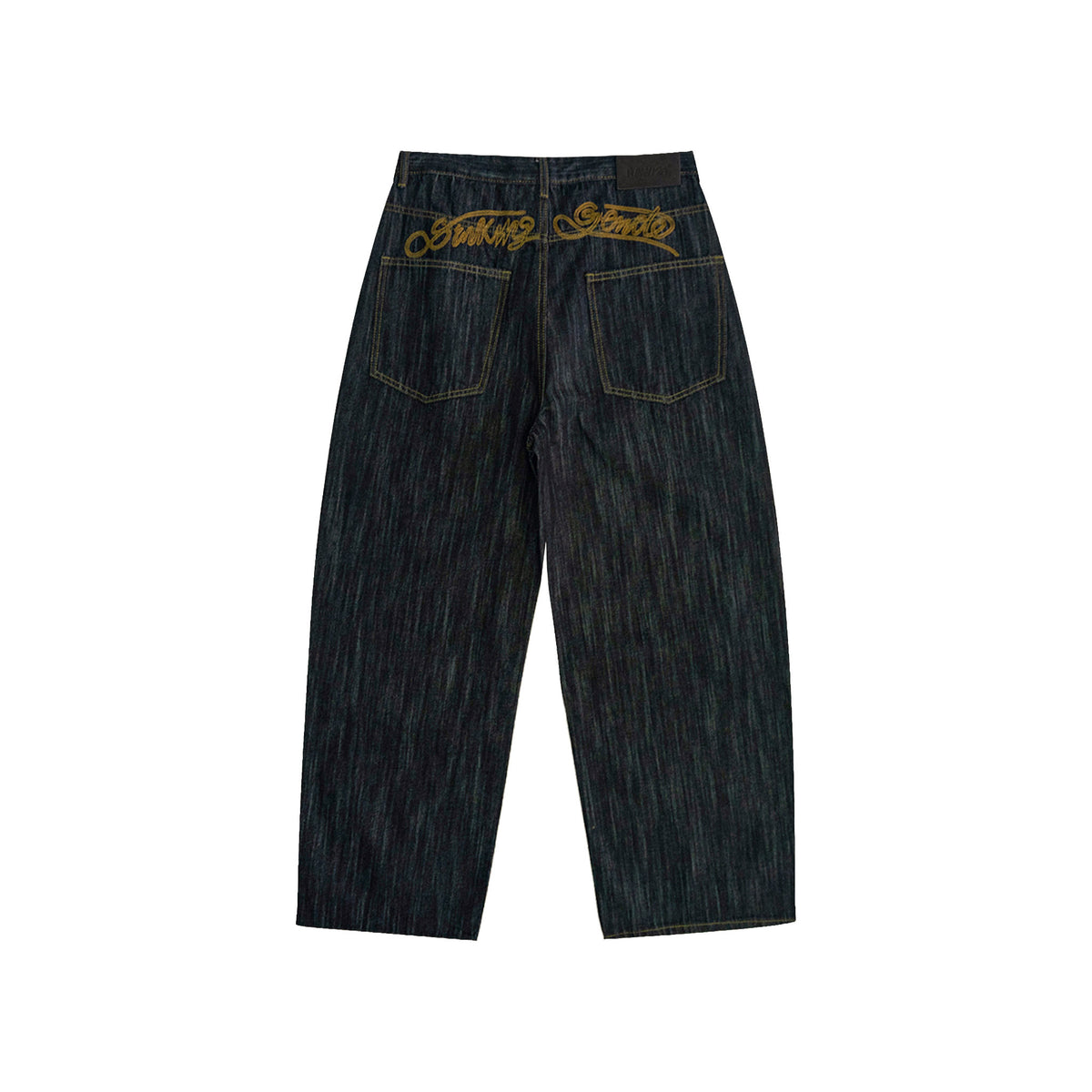 RAW/21 Aero-Form Wide Straight Cut Jeans Black (SS26)