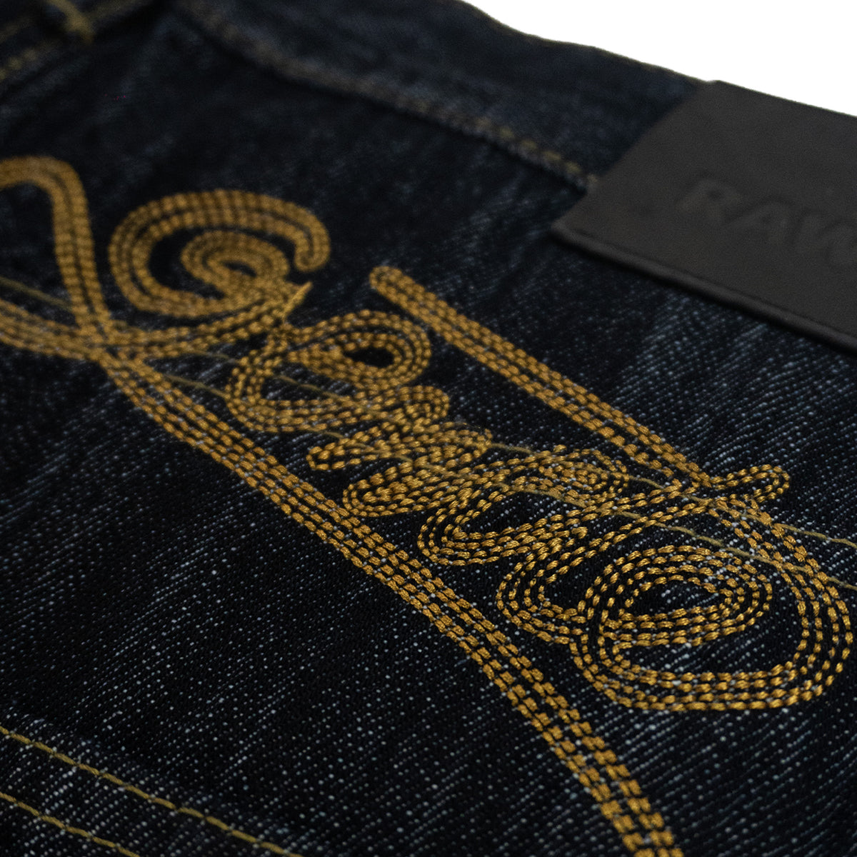 RAW/21 Aero-Form Wide Straight Cut Jeans Black (SS26)