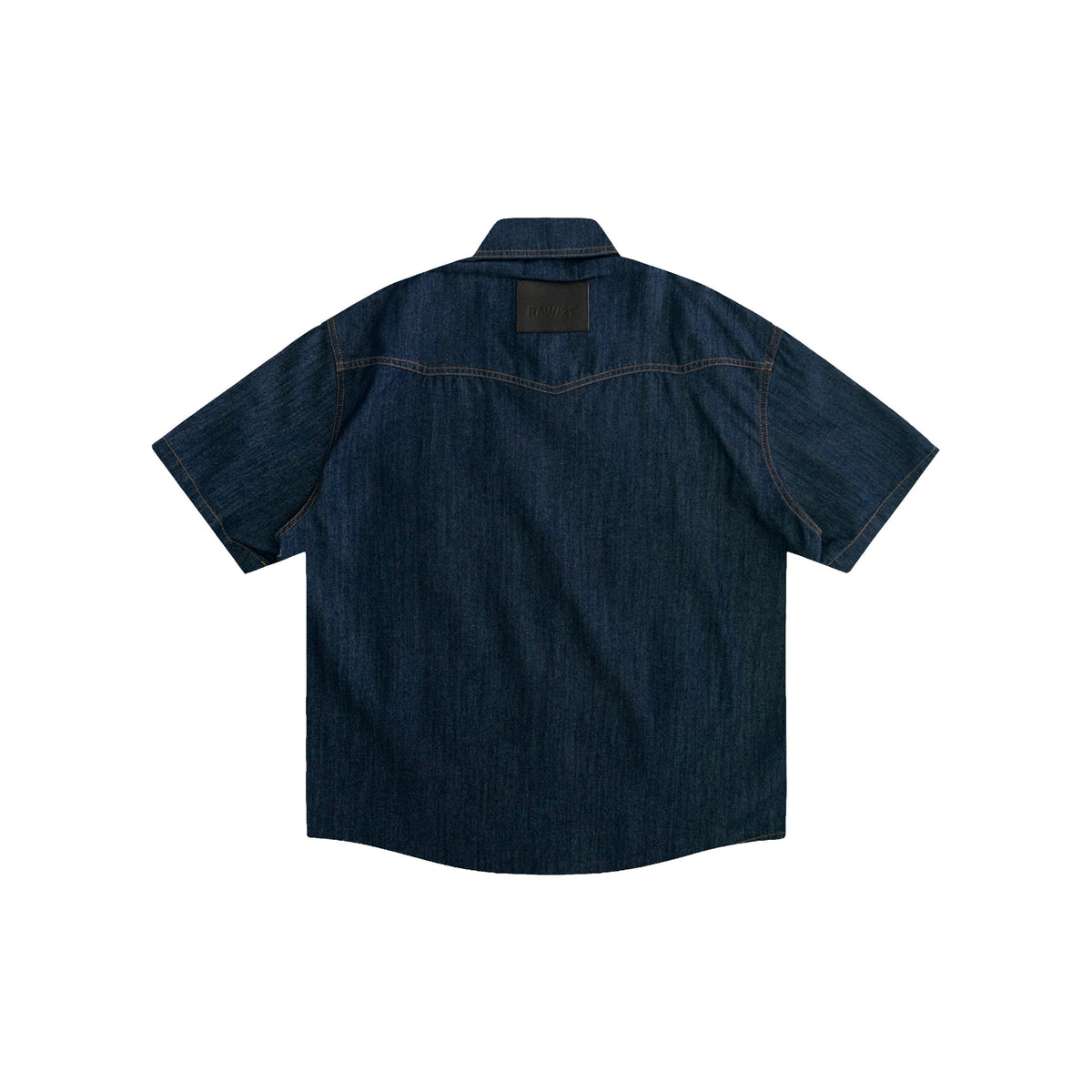 RAW/21 Accent Short Sleeve Shirt Denim Blue (SS26)