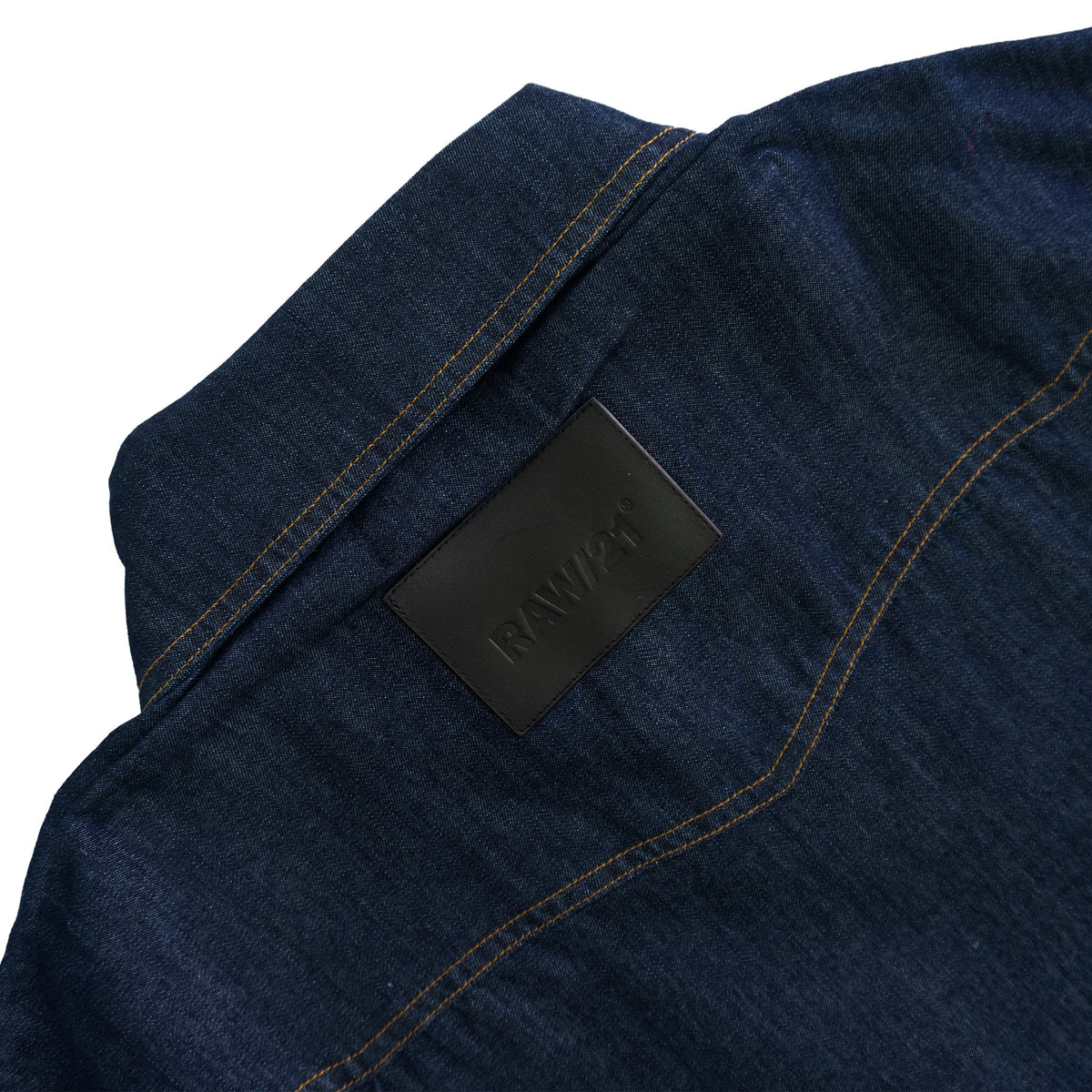 RAW/21 Accent Short Sleeve Shirt Denim Blue (SS26)