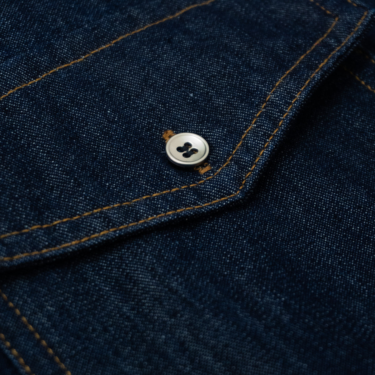 RAW/21 Accent Short Sleeve Shirt Denim Blue (SS26)