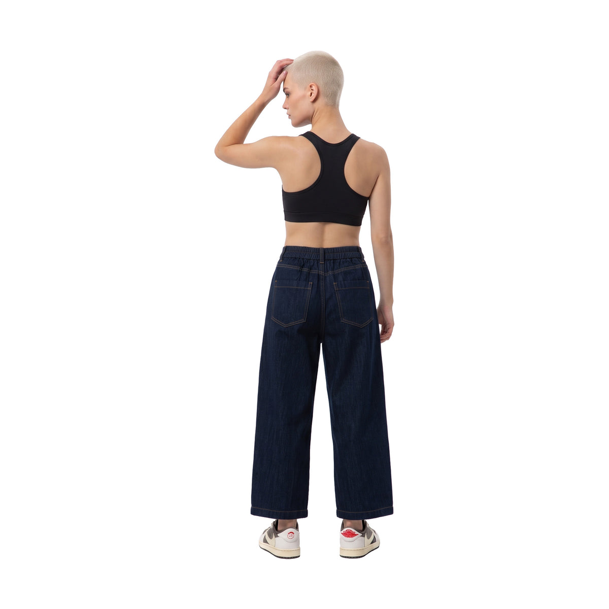 RAW/21 Accent Wide Leg Jeans Dark Blue (SS26)