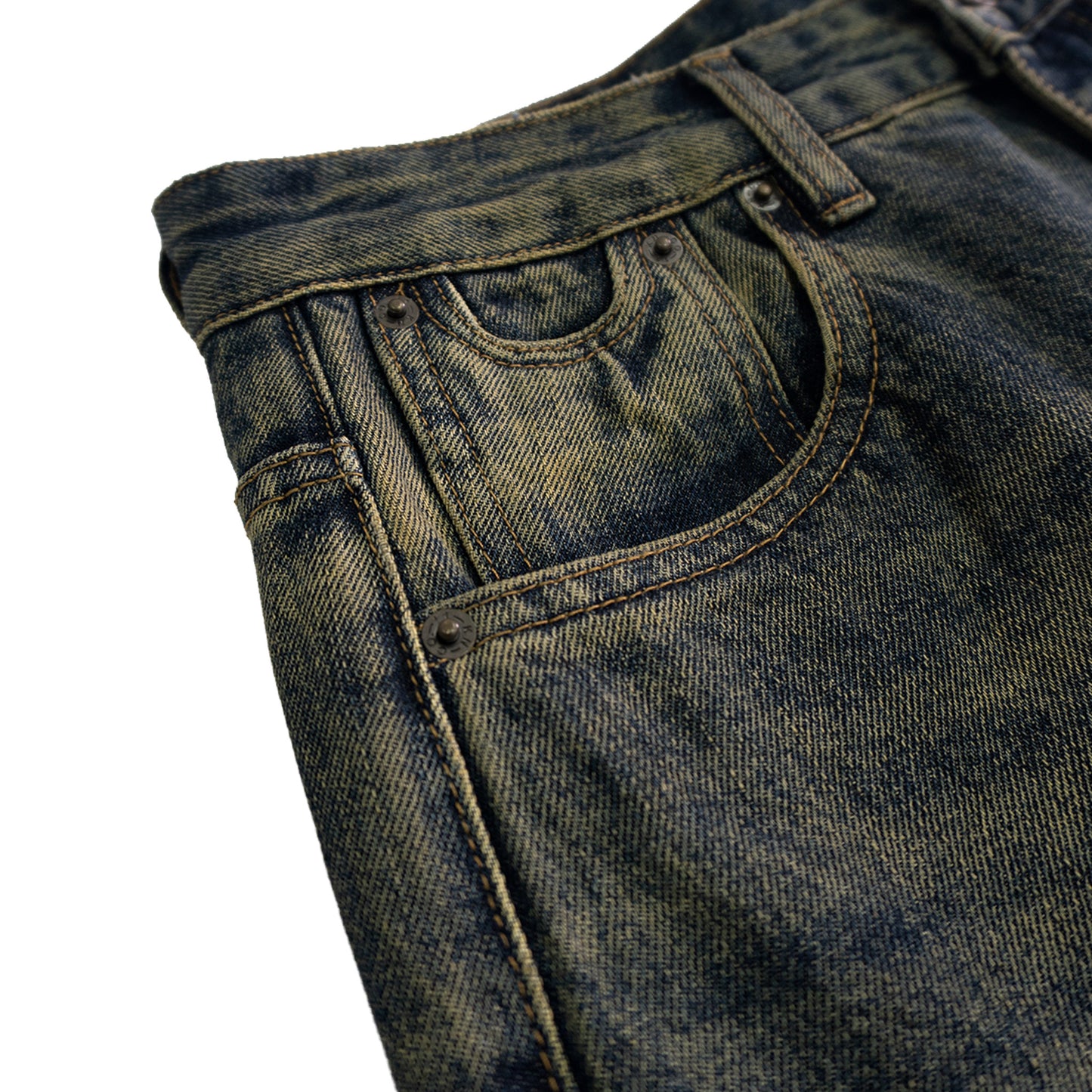 RAW/21 Matrix Vintage Wide Leg Jeans Washed Blue (SS26)