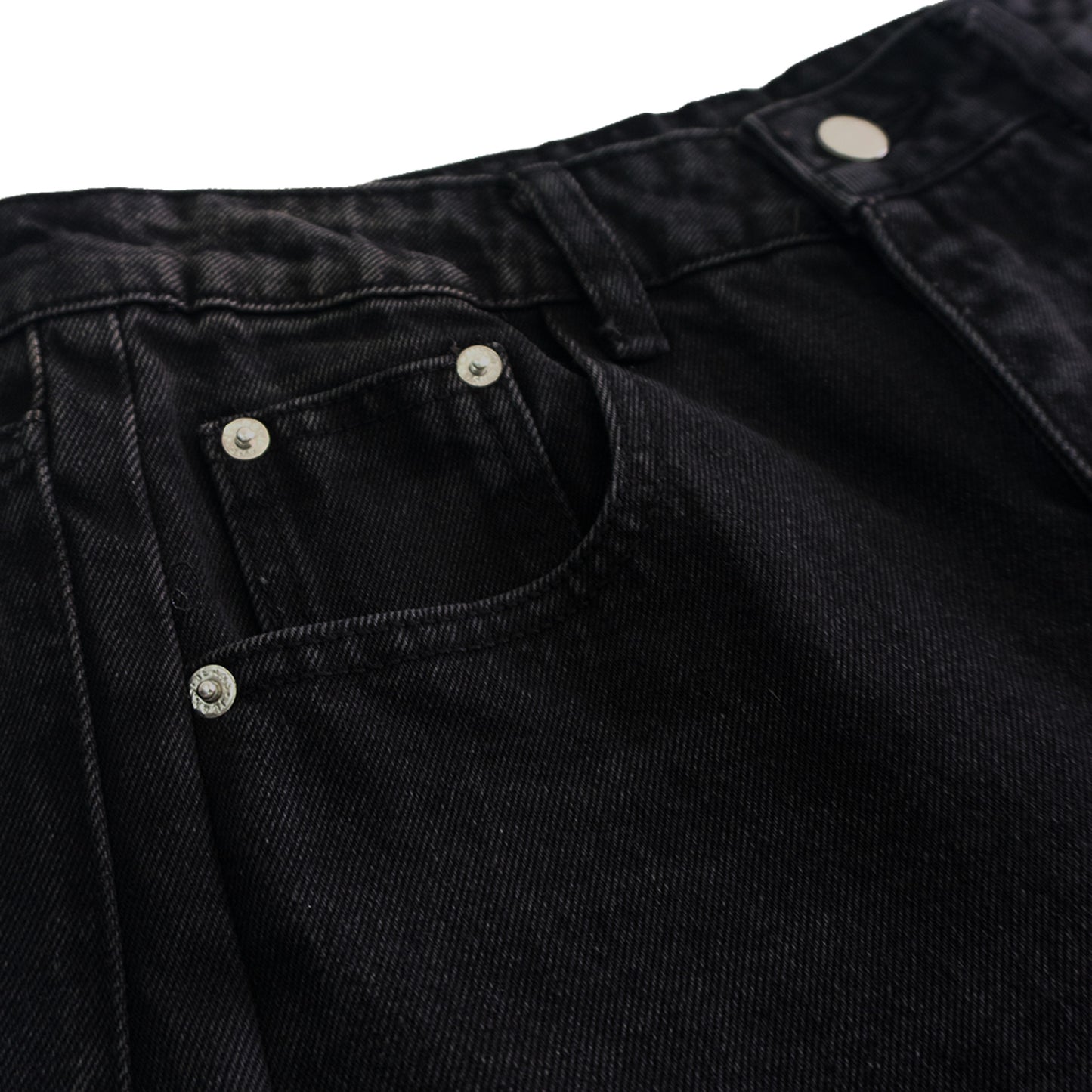RAW/21 Strata Washed Wide Leg Jeans Black (SS26)
