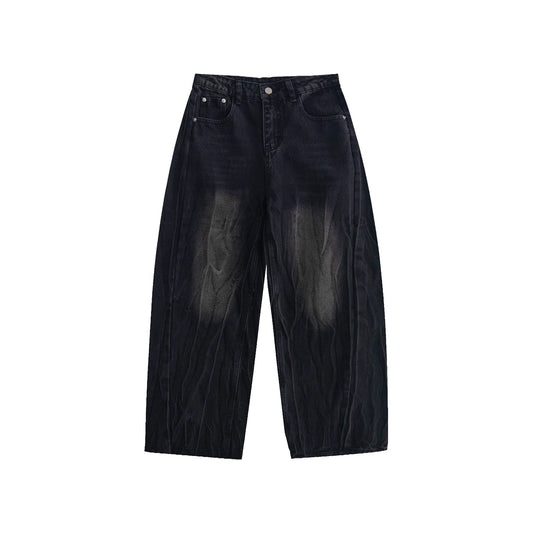 RAW/21 Strata Washed Wide Leg Jeans Black (SS26)