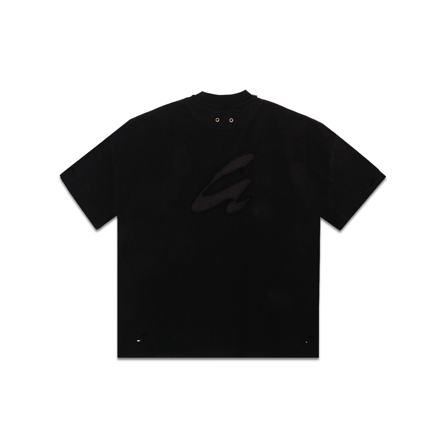 RAW/21 Crestline Oversized Tee Washed Black/Black (SS26)