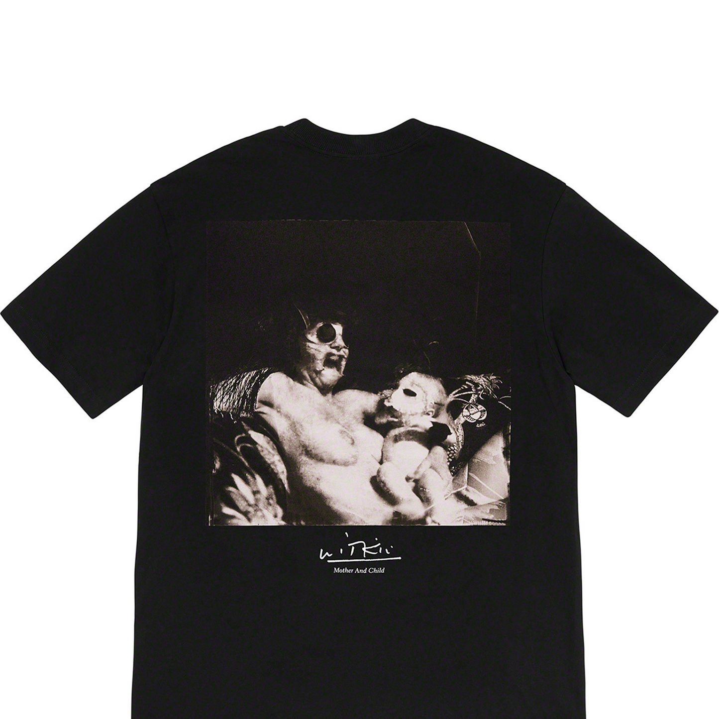 Supreme Joel-Peter Witkin Mother and Child Tee Black (FW20)