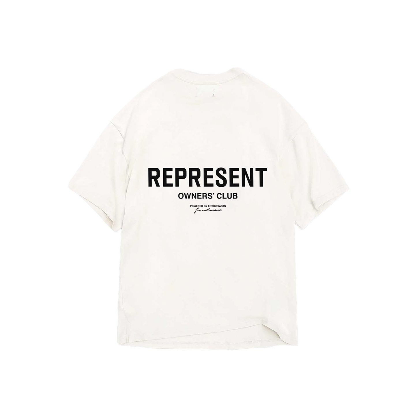 Represent Owners Club Tee Flat White