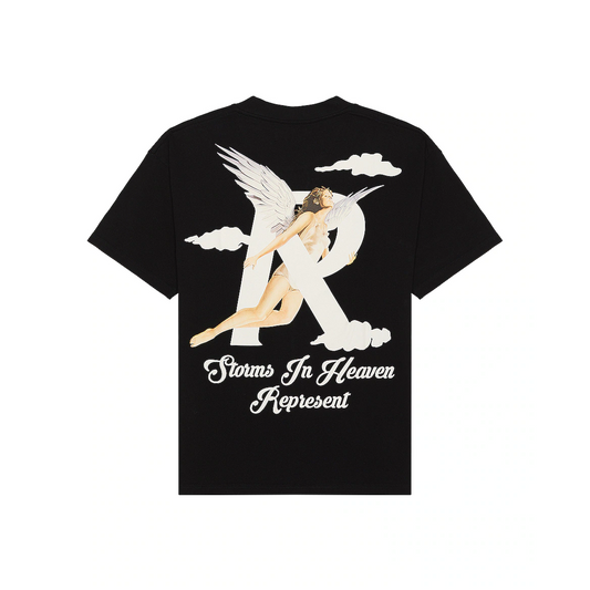 Represent Storms In Heaven Tee Jet Black