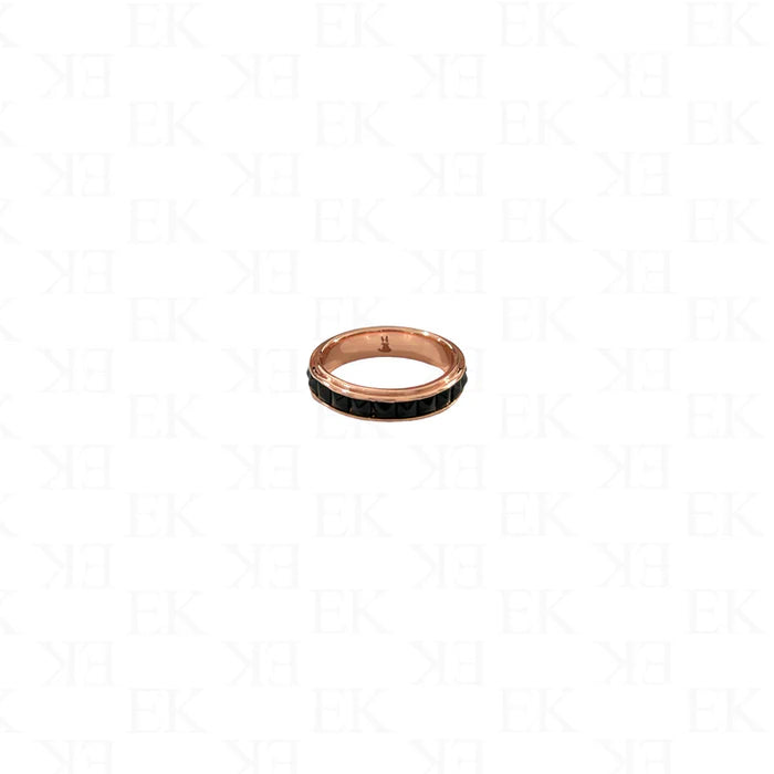 EK Collection Copper Series Onyx Ring Copper