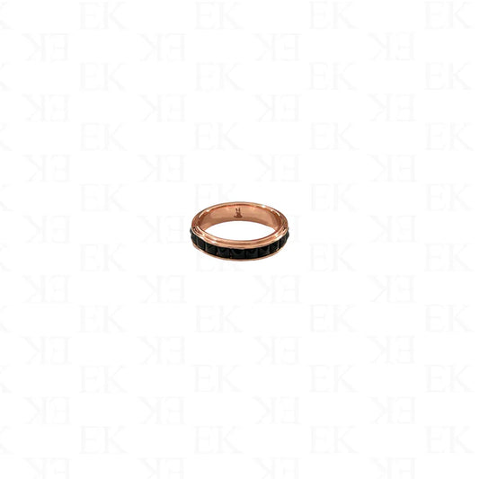 EK Collection Copper Series Onyx Ring Copper